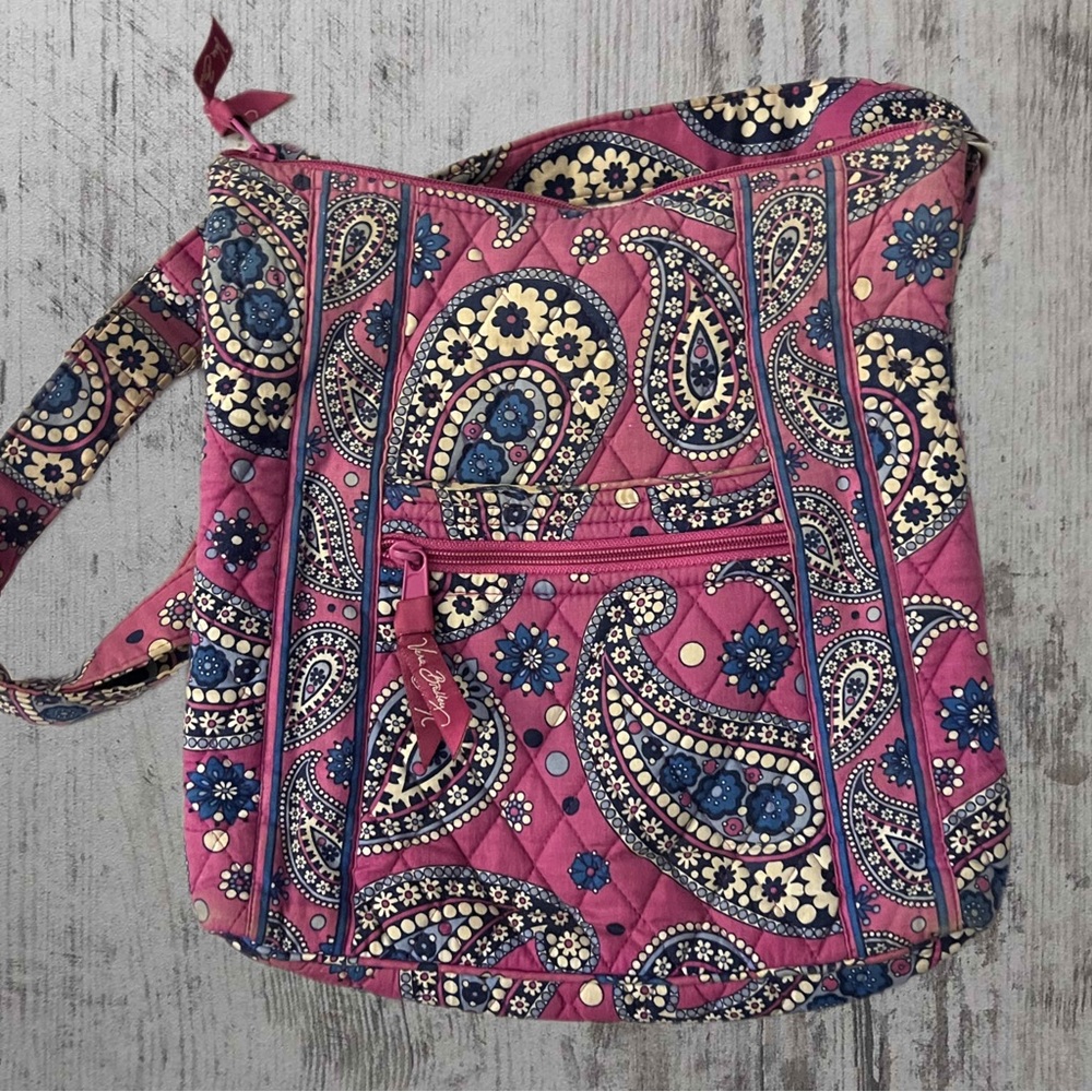 Vera Bradley Hipster Purple Paisley